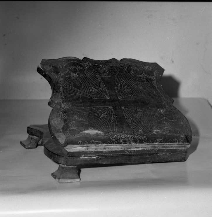 leggio d'altare - bottega marchigiana (sec. XIX)