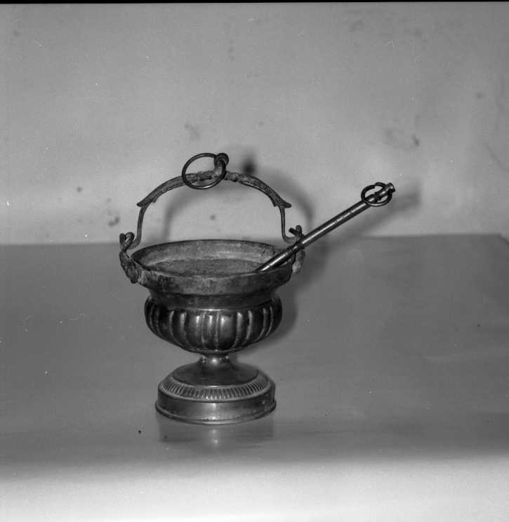 secchiello per l'acqua benedetta - bottega marchigiana (sec. XIX)