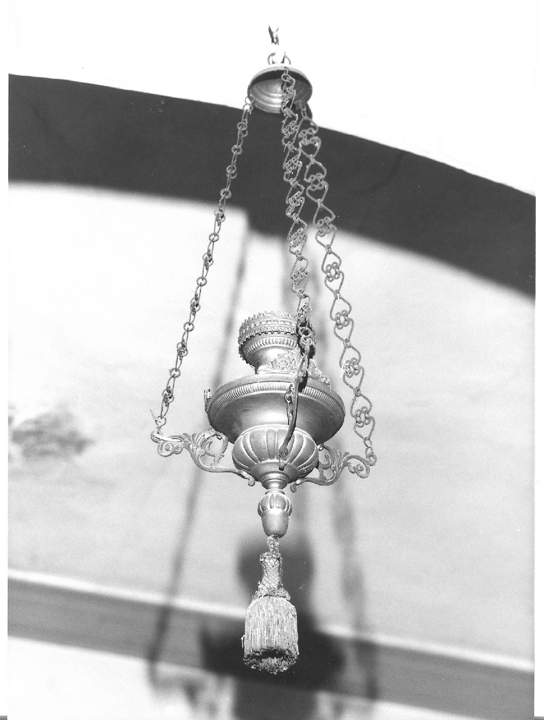 lampada pensile - bottega marchigiana (sec. XIX)