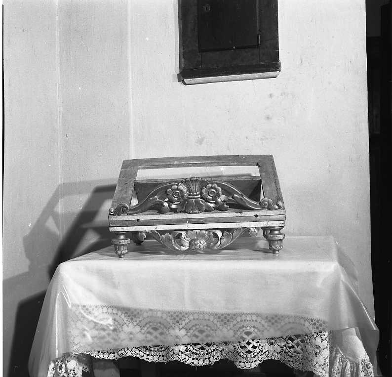 leggio d'altare - bottega marchigiana (prima metà sec. XIX)