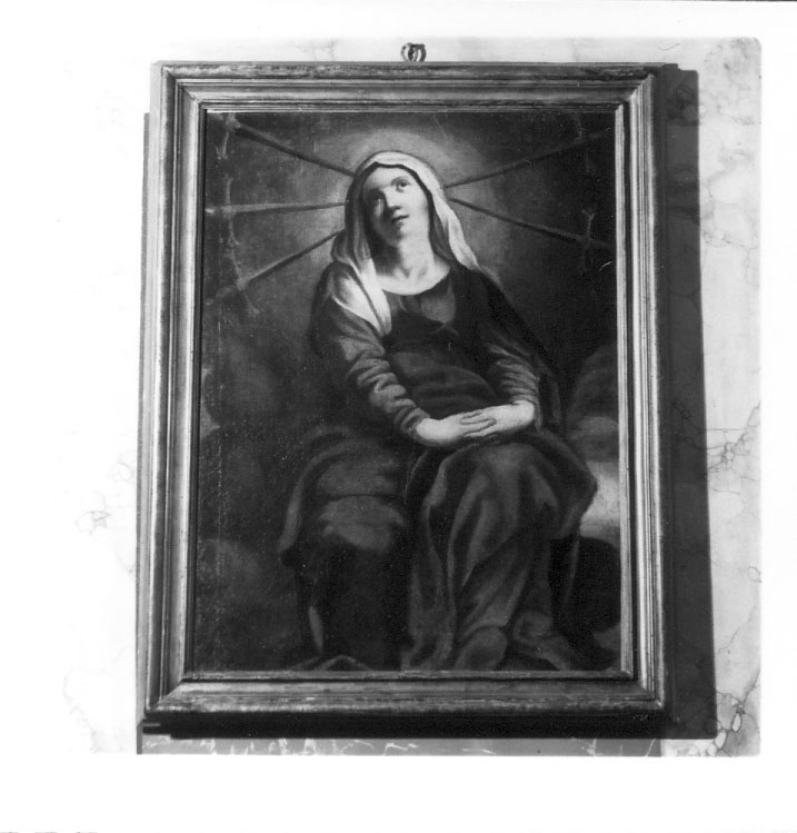 Madonna Addolorata (dipinto) di Palma il Giovane (scuola) (sec. XVII)