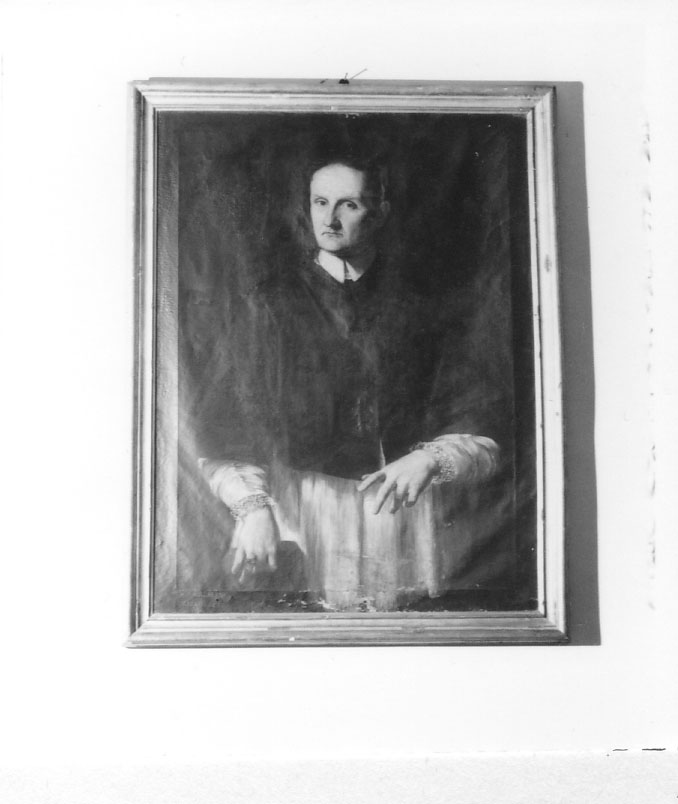 Ritratto del Prelato Antonio Augusti, ritratto di ecclesiastico (dipinto) di Casalini Torelli Lucia (sec. XVIII)