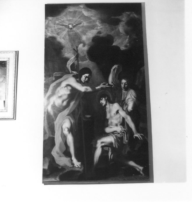 battesimo di Cristo (dipinto) di Lilli Andrea (inizio sec. XVII)