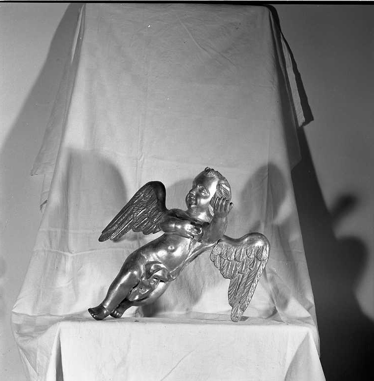 angelo (scultura, coppia) - ambito marchigiano (sec. XVII)