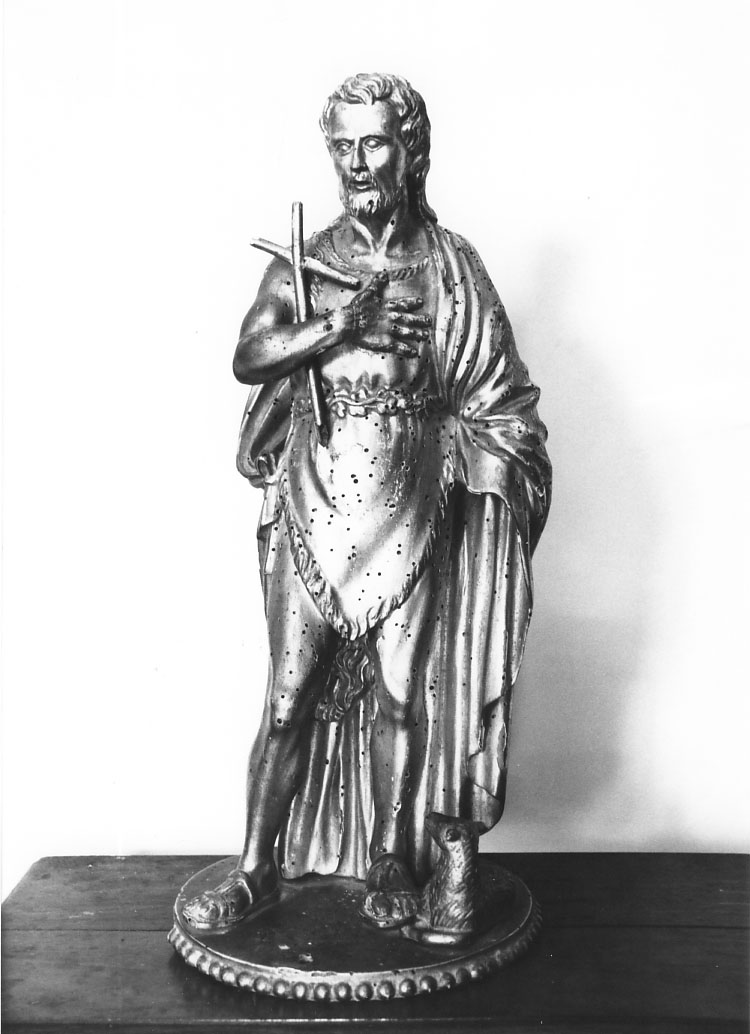 San Giovanni Battista (scultura) - ambito Italia centrale (sec. XVIII)