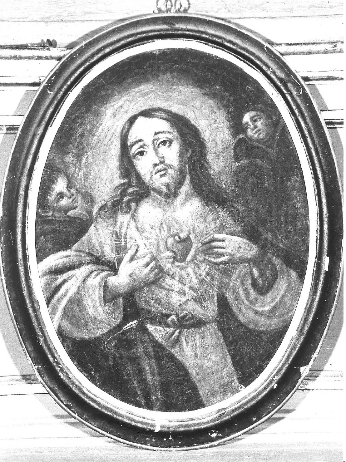 Sacro Cuore di Gesù (dipinto) - ambito marchigiano (sec. XVIII)