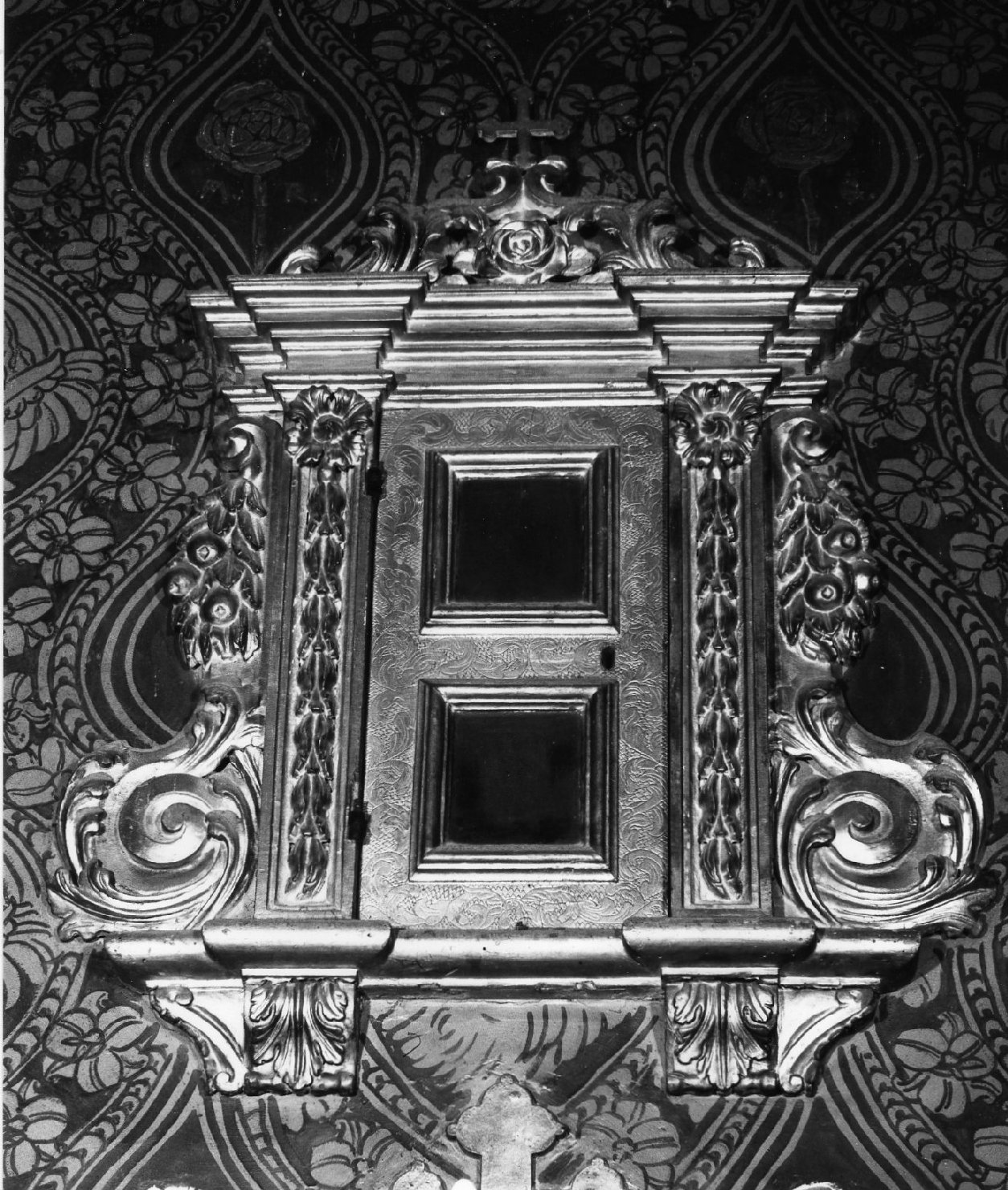 tabernacolo, coppia - bottega marchigiana (secc. XVII/ XVIII)