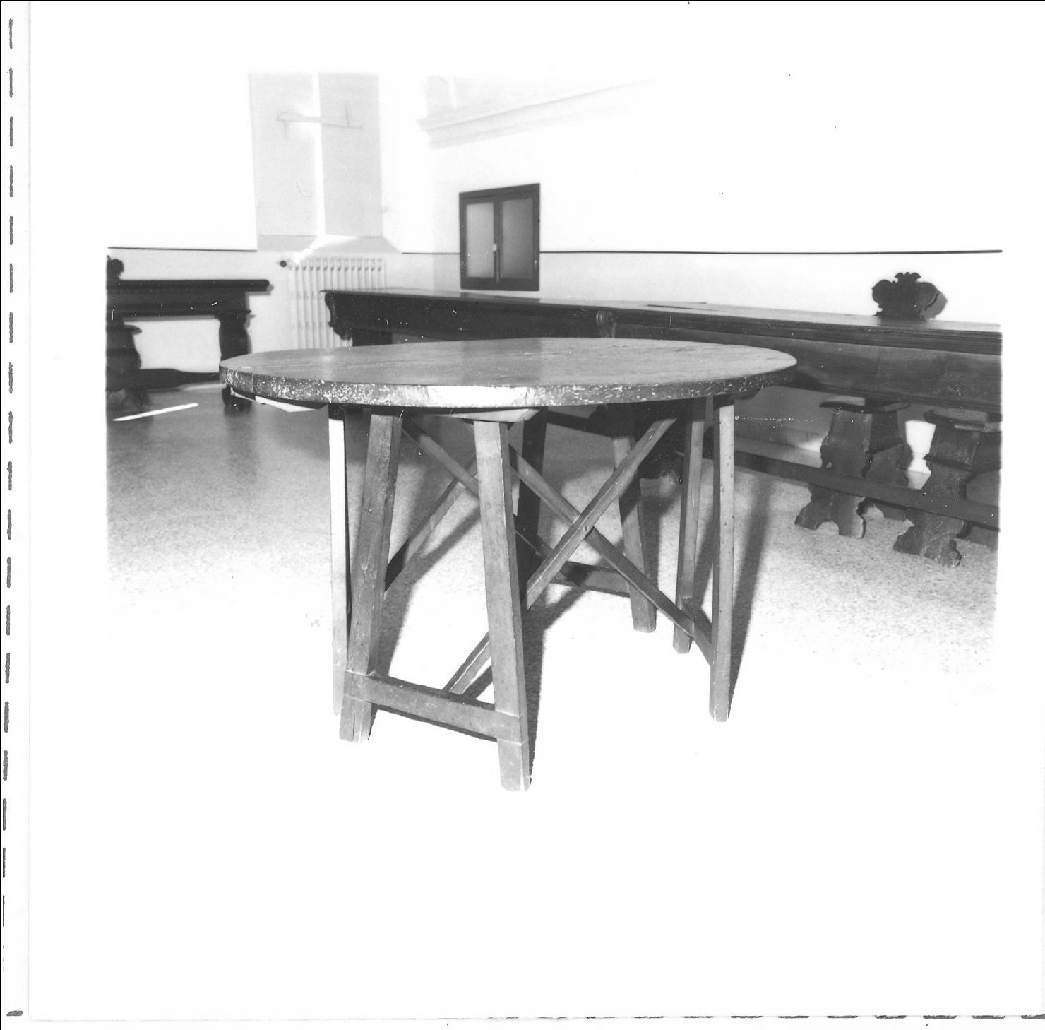 tavolo - bottega marchigiana (fine/inizio secc. XVII/ XVIII)