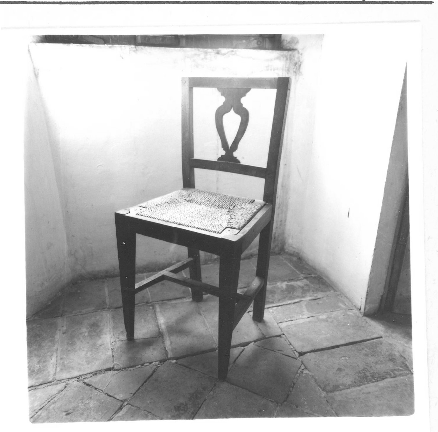 sedia - bottega marchigiana (fine/inizio secc. XVIII/ XIX)