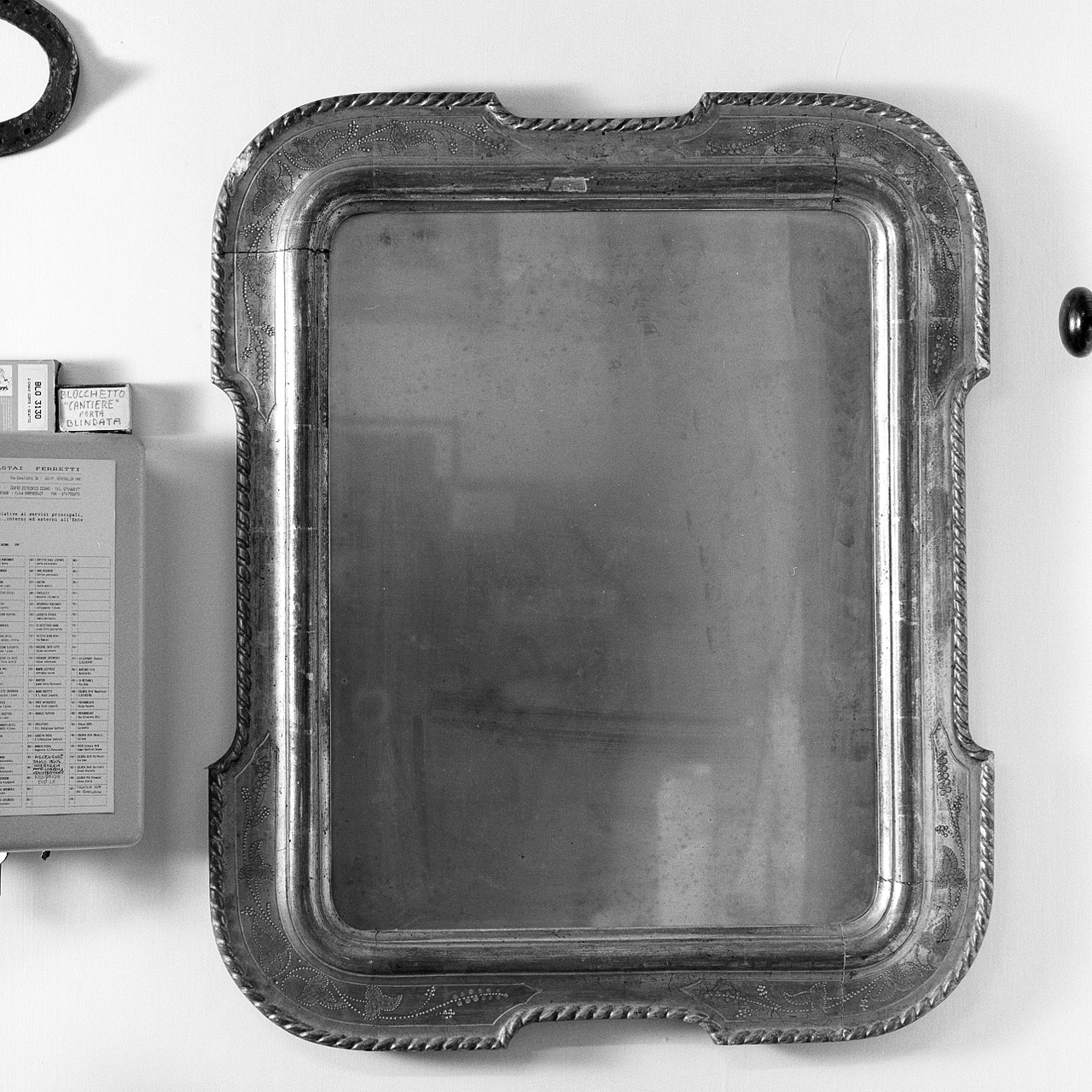 specchiera - bottega italiana (sec. XIX)