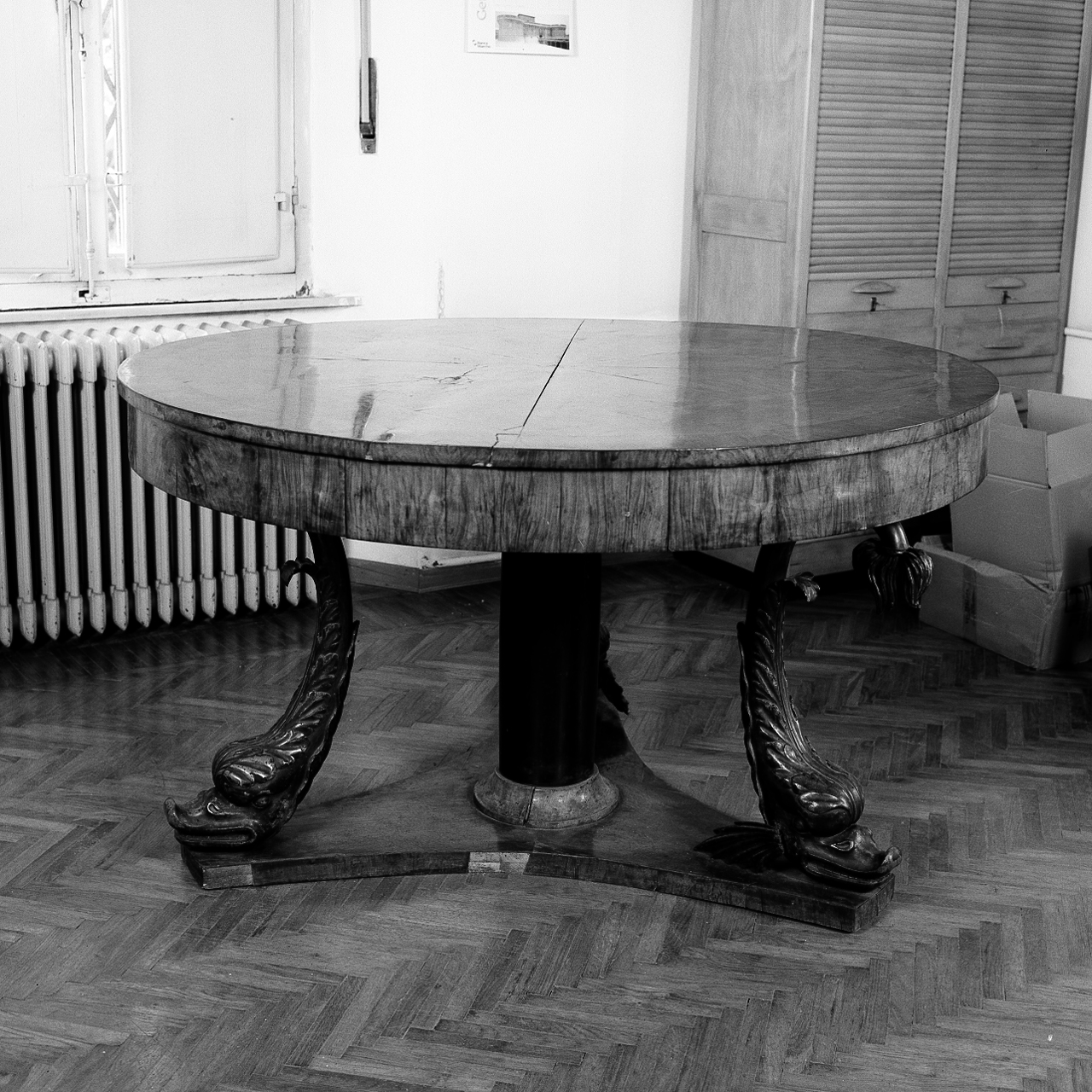 tavolo da centro - bottega italiana (prima metà sec. XIX)