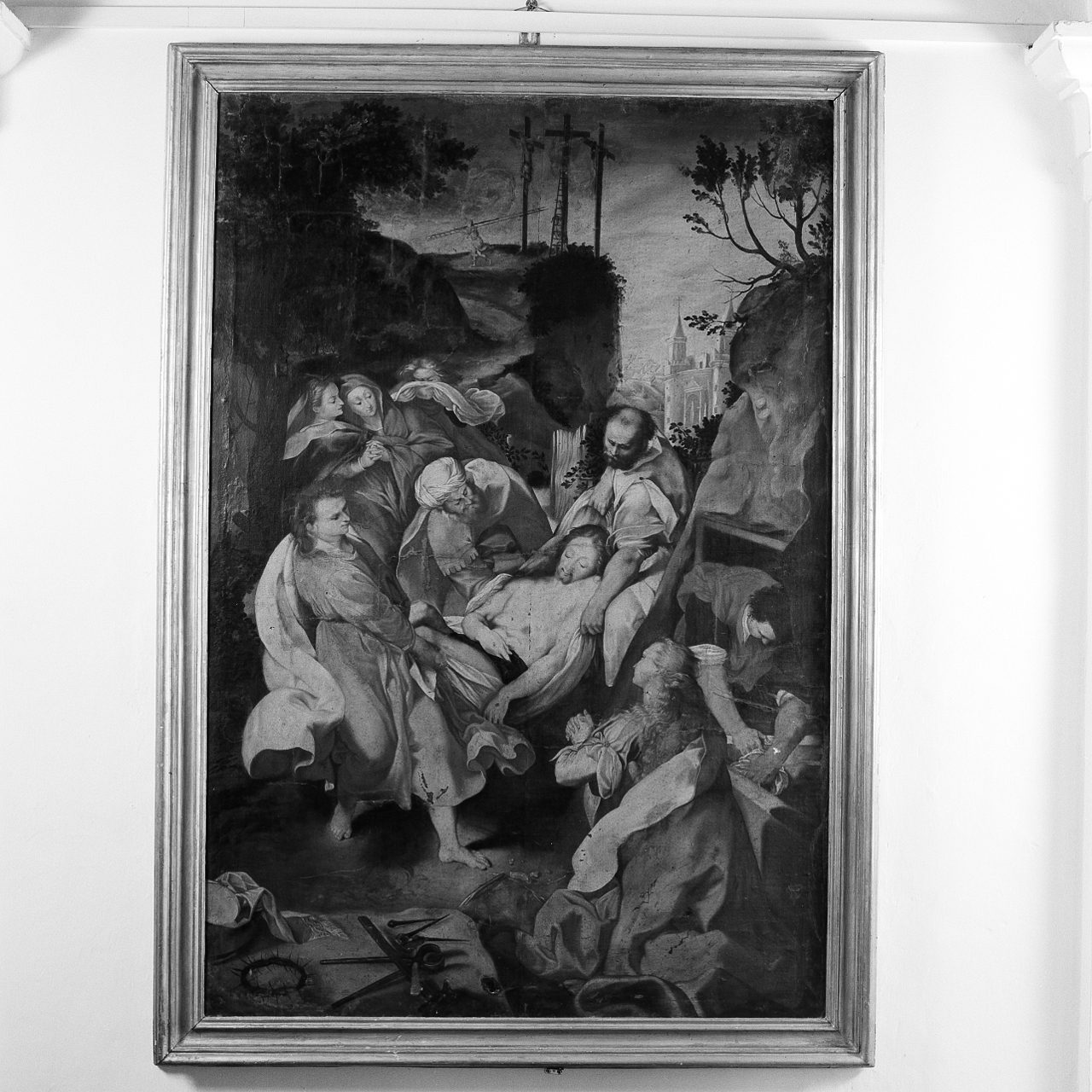 cornice, elemento d'insieme - bottega marchigiana (sec. XVIII)