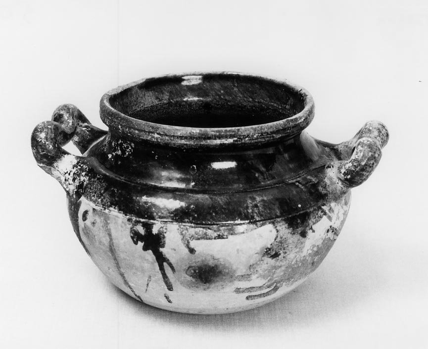 vasetto, opera isolata - manifattura marchigiana (secc. XVIII/ XIX)