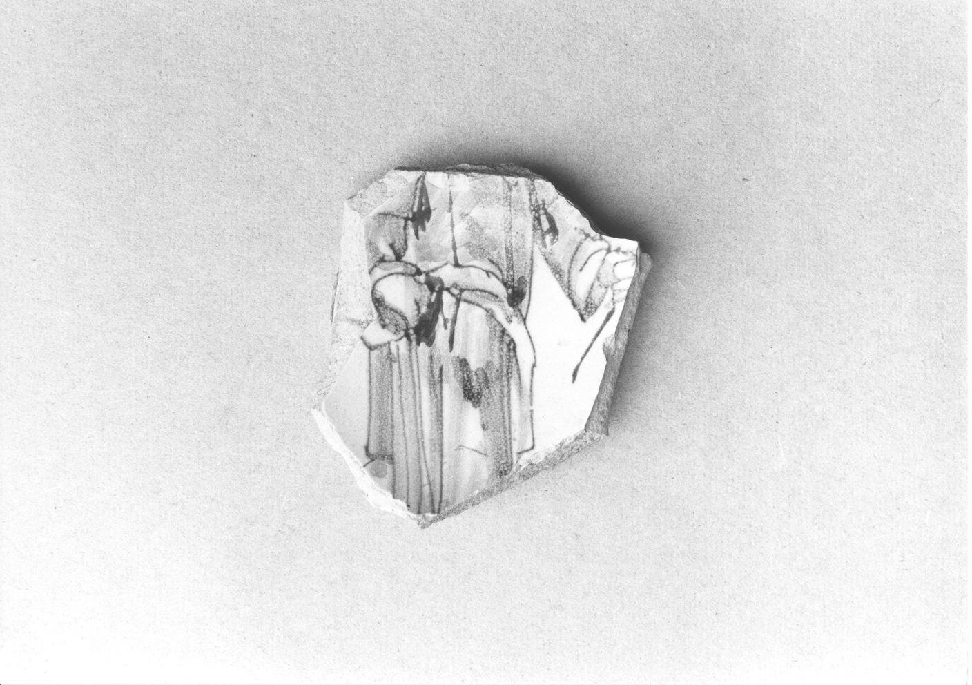 Santo (ciotola, frammento) - manifattura di Casteldurante (prima metà sec. XVII)