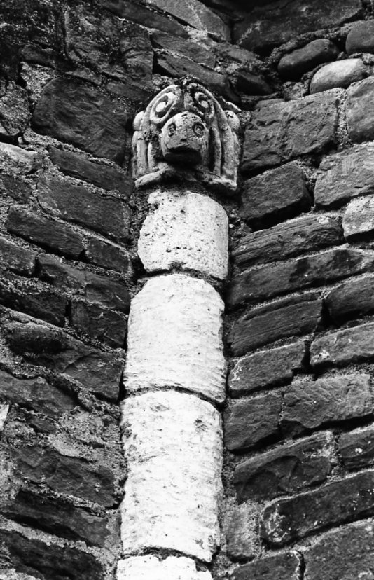 capitello figurato - bottega marchigiana (secc. XI/ XII)