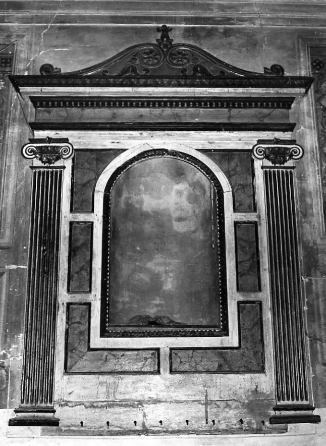 altare, coppia - bottega marchigiana (ultimo quarto sec. XVI)