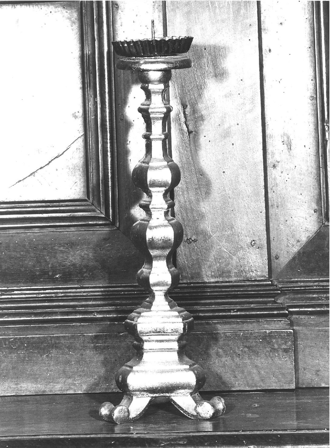 candelabro - bottega marchigiana (prima metà sec. XIX)