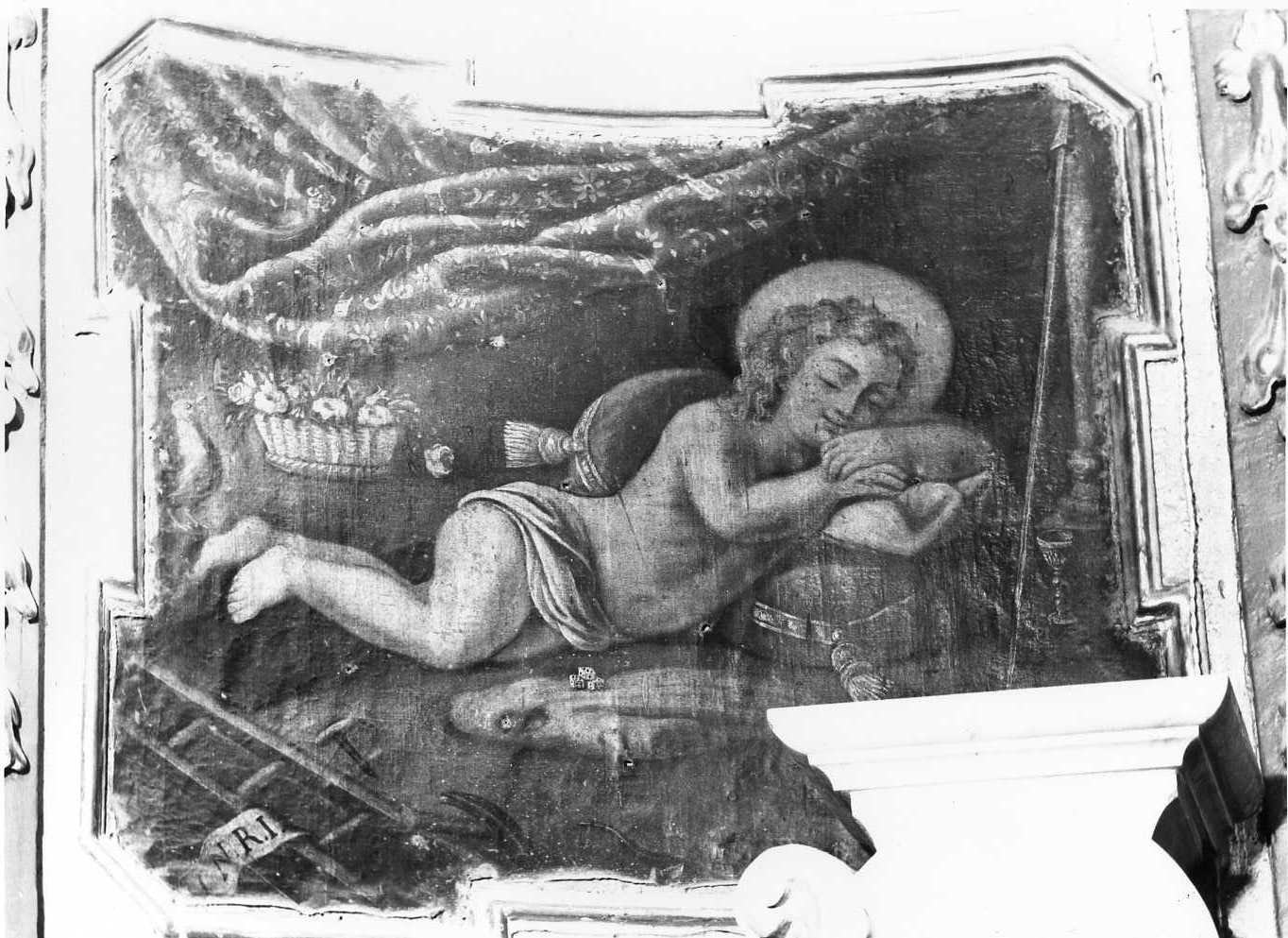 Gesù Bambino (dipinto) - ambito Italia meridionale (metà sec. XVIII)