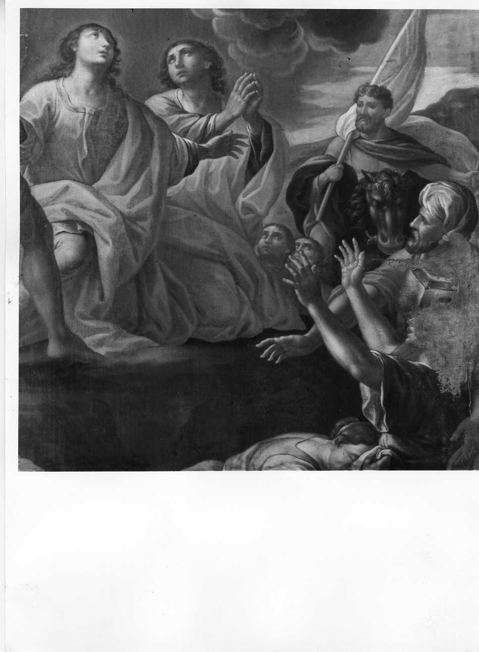 Martirio dei SS. Felice e Feliciano (dipinto) di Japoce Cesare Luca (attribuito) (prima metà sec. XVIII)