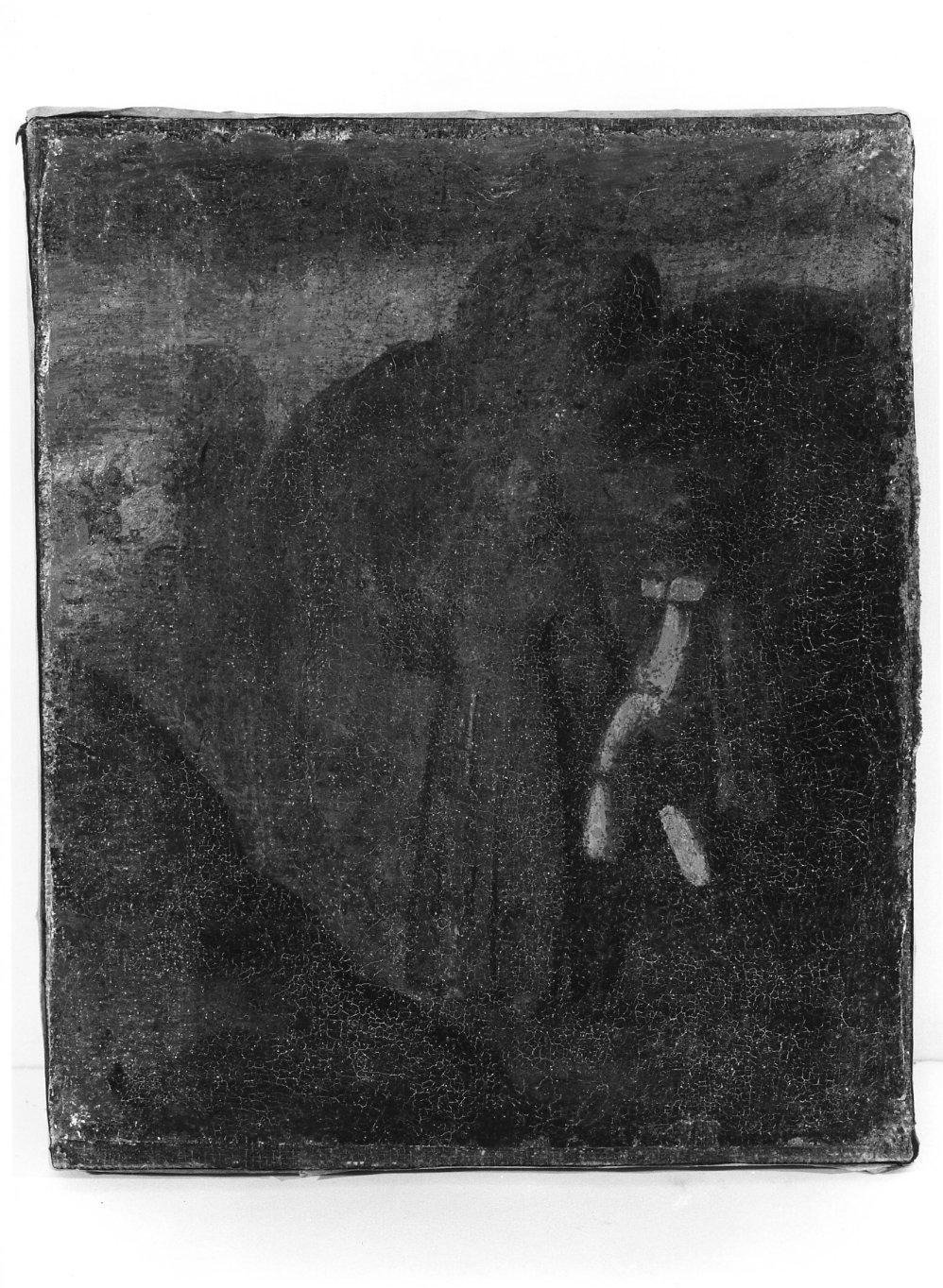 Episodio della vita di ant'Antonio da Padova (dipinto, elemento d'insieme) - ambito molisano (fine sec. XVII)