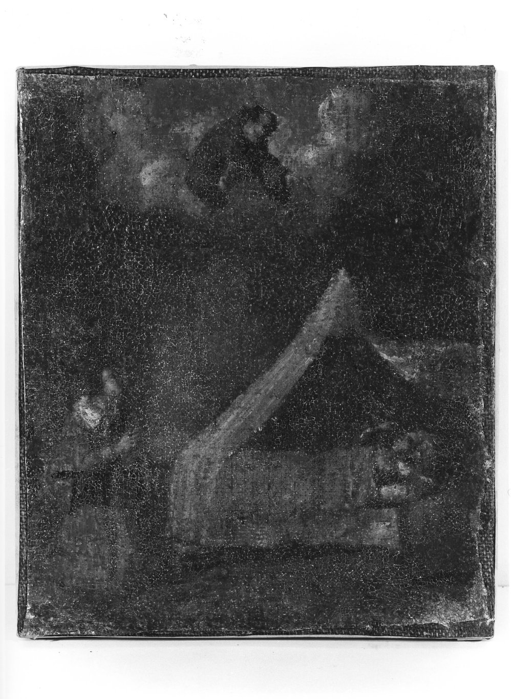 Apparizione di Sant'Antonio da Padova (dipinto, elemento d'insieme) - ambito molisano (fine sec. XVII)