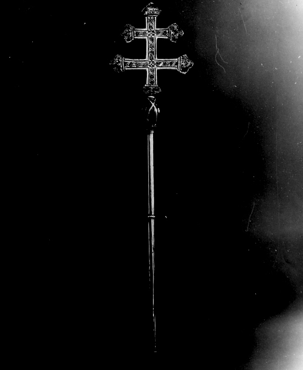 croce portatile di Pagliani Francesco (sec. XVIII)
