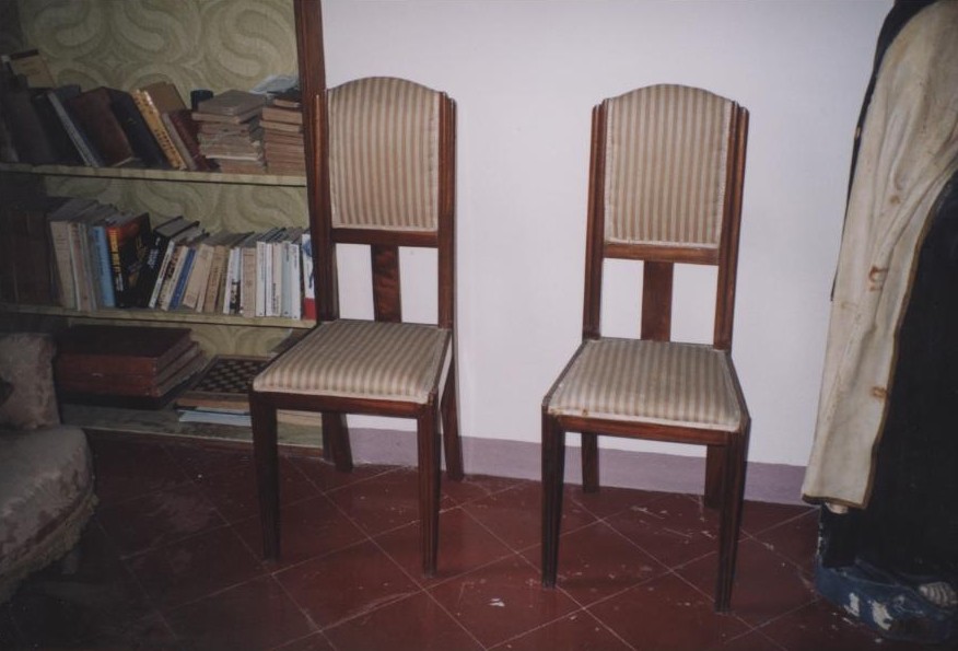 sedia - bottega italiana (prima metà sec. XX)
