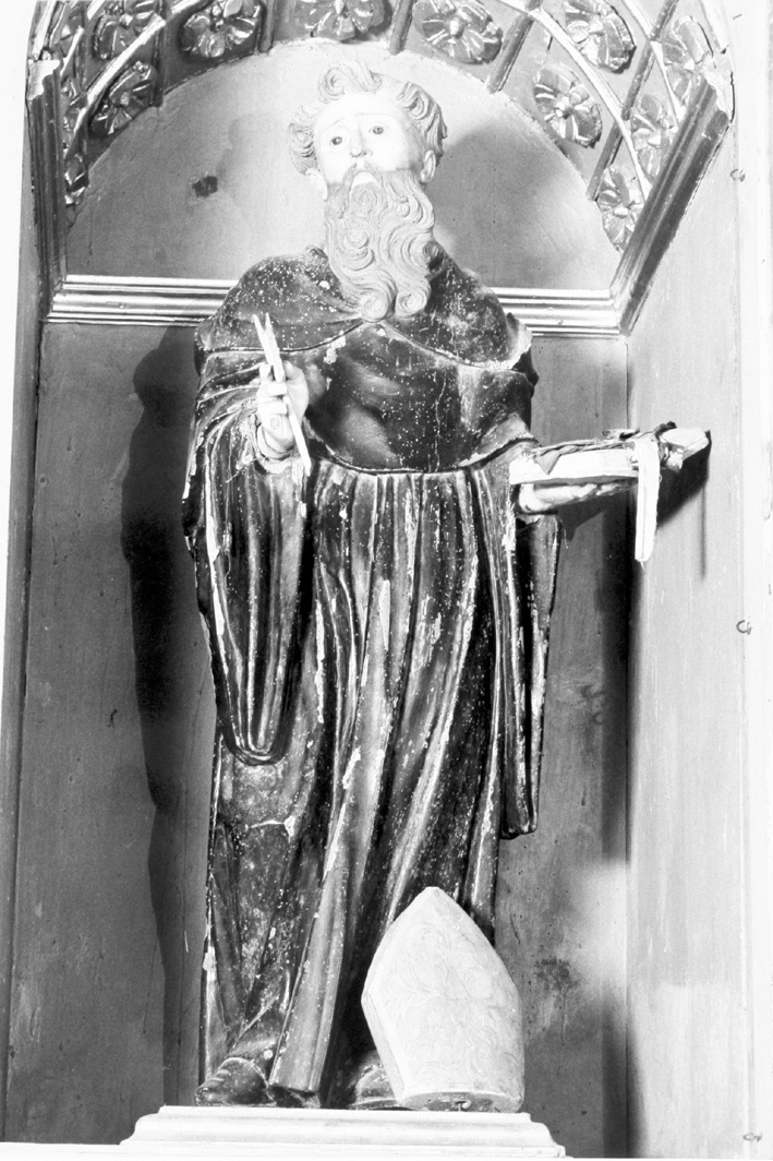 Sant'Agostino (statua) - bottega napoletana (sec. XVIII)
