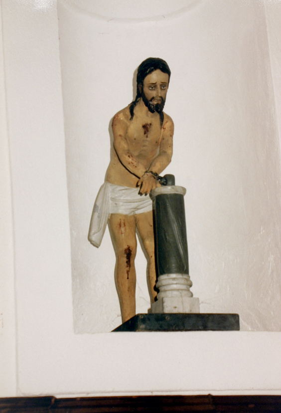 Cristo alla colonna (statua) - bottega sarda (sec. XVII)