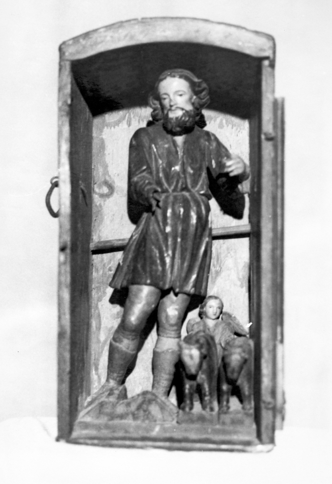Sant'Isidoro Agricola (statua) - bottega sarda (prima metà sec. XVIII)