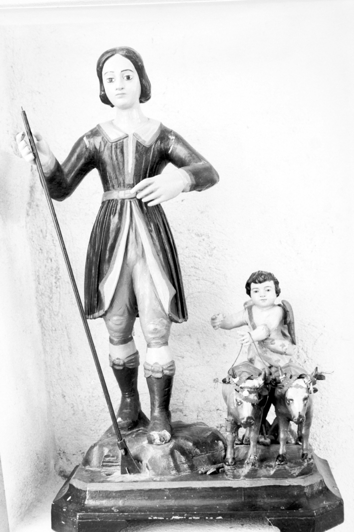 Sant'Isidoro Agricola (statua) - bottega sarda (inizio sec. XVIII)