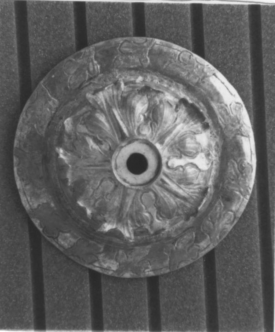 aureola di immagine sacra - bottega sarda (metà sec. XVIII)