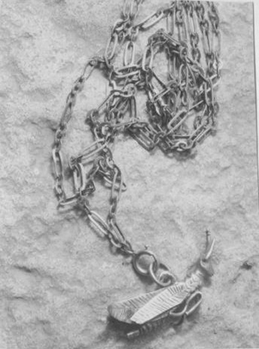 catena di gioiello - bottega sarda (secc. XVII/ XVIII)