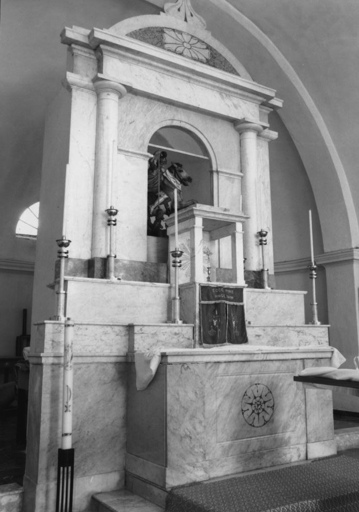 altare maggiore - bottega sarda (sec. XX)