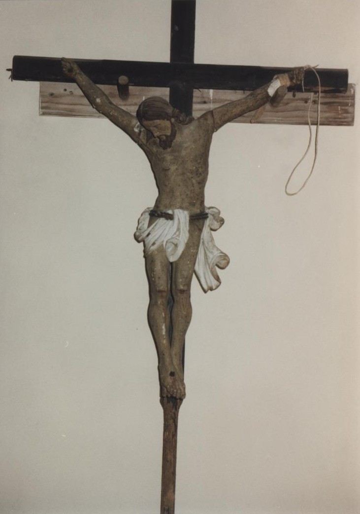 Cristo crocifisso (croce) - bottega sarda (sec. XVIII)
