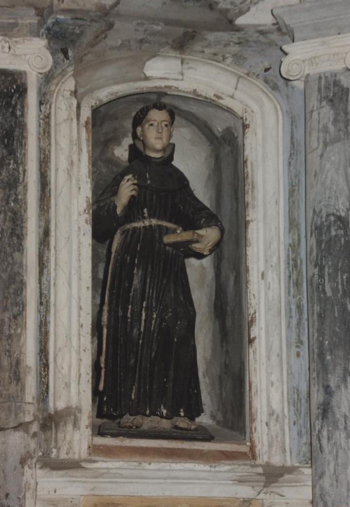 Sant'Antonio da Padova (statua) - bottega sarda (sec. XVII)