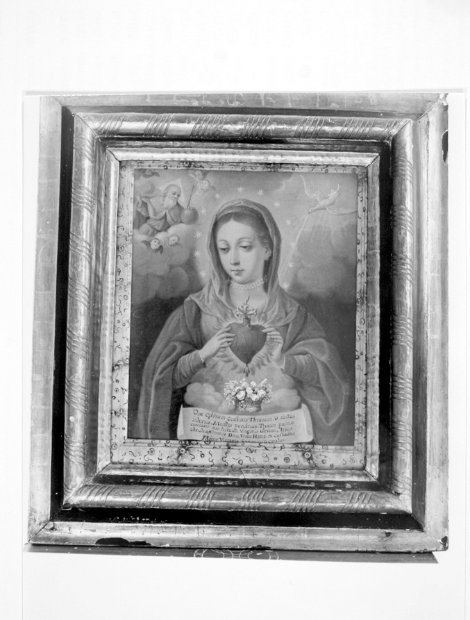 Sacro Cuore di Maria (dipinto) di Massa Francesco (attribuito) (sec. XVIII)
