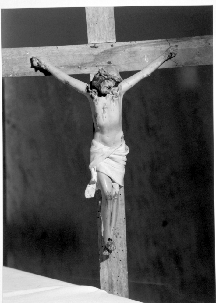 Cristo crocifisso (scultura) - bottega sarda (primo quarto sec. XX)