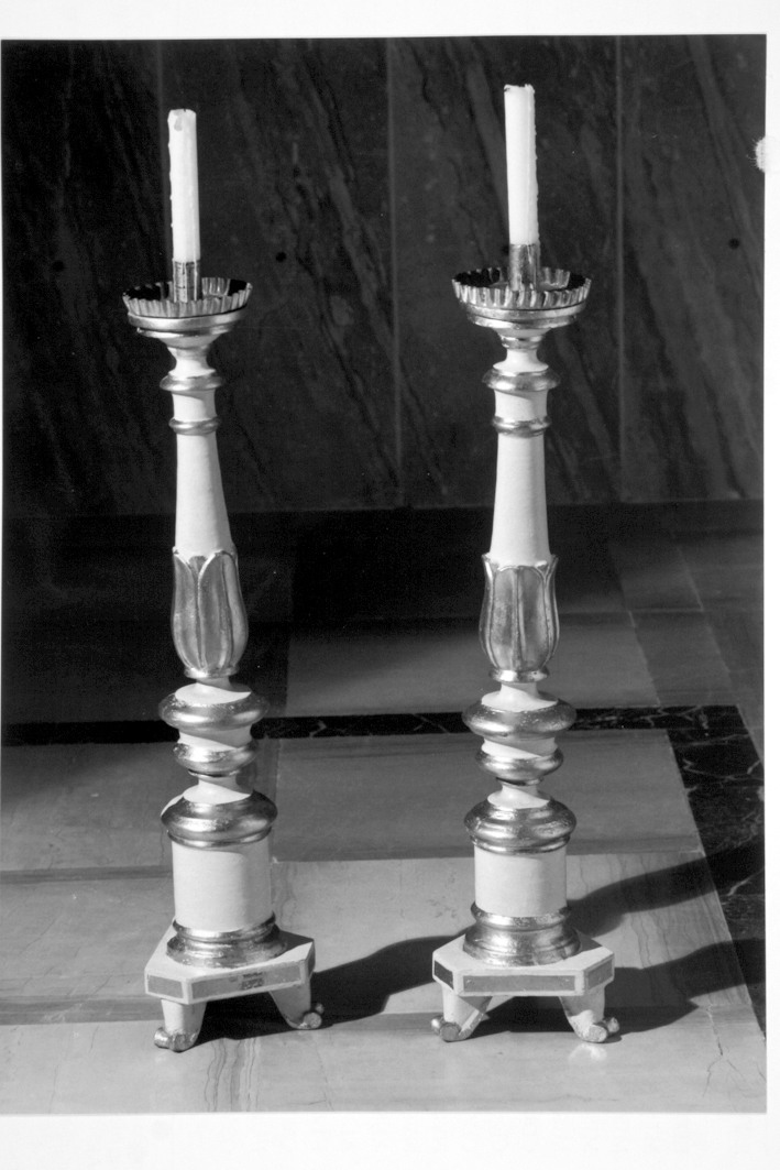 candeliere, serie - ambito sardo (prima metà sec. XIX)