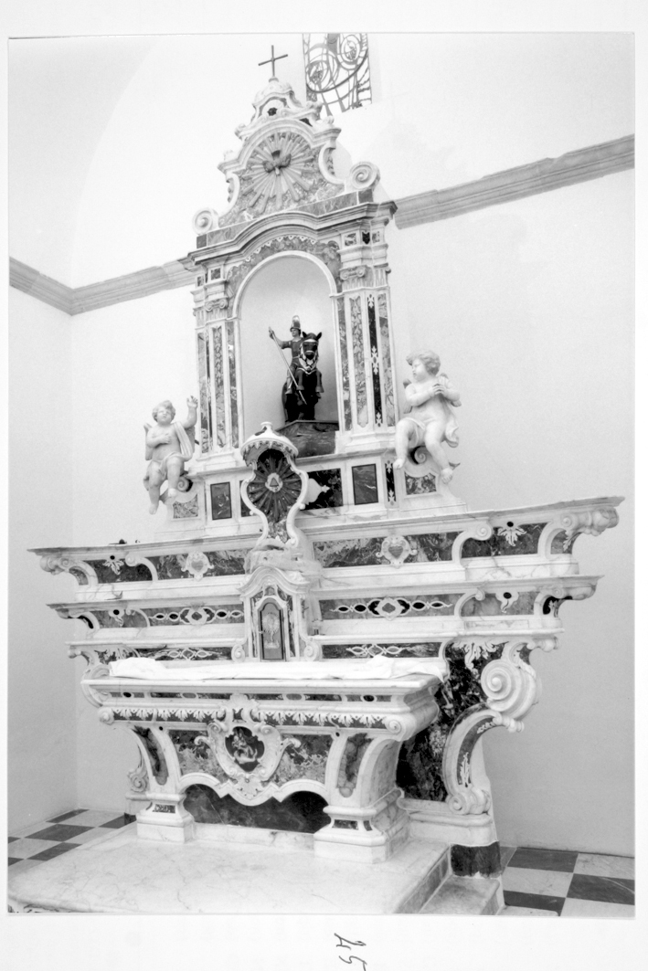 altare maggiore - ambito sardo (sec. XVIII)