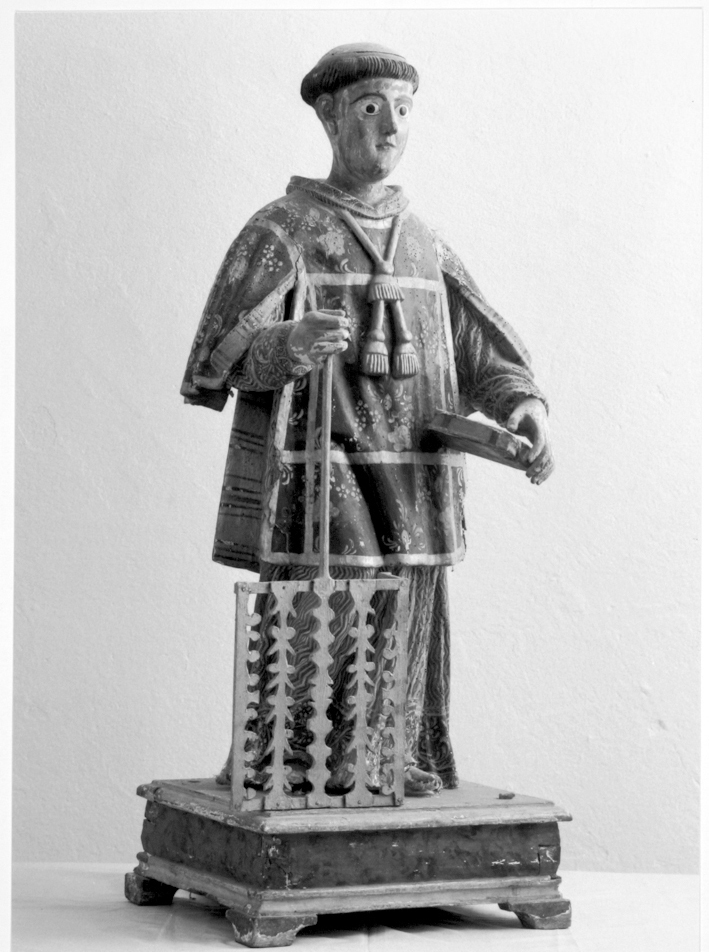 San Lorenzo (statua) - ambito sardo (sec. XVII)