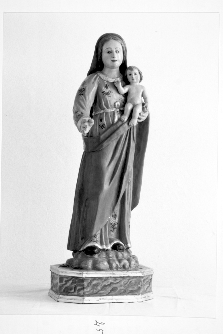 Madonna del Carmelo (statua) - ambito sardo (sec. XVII)