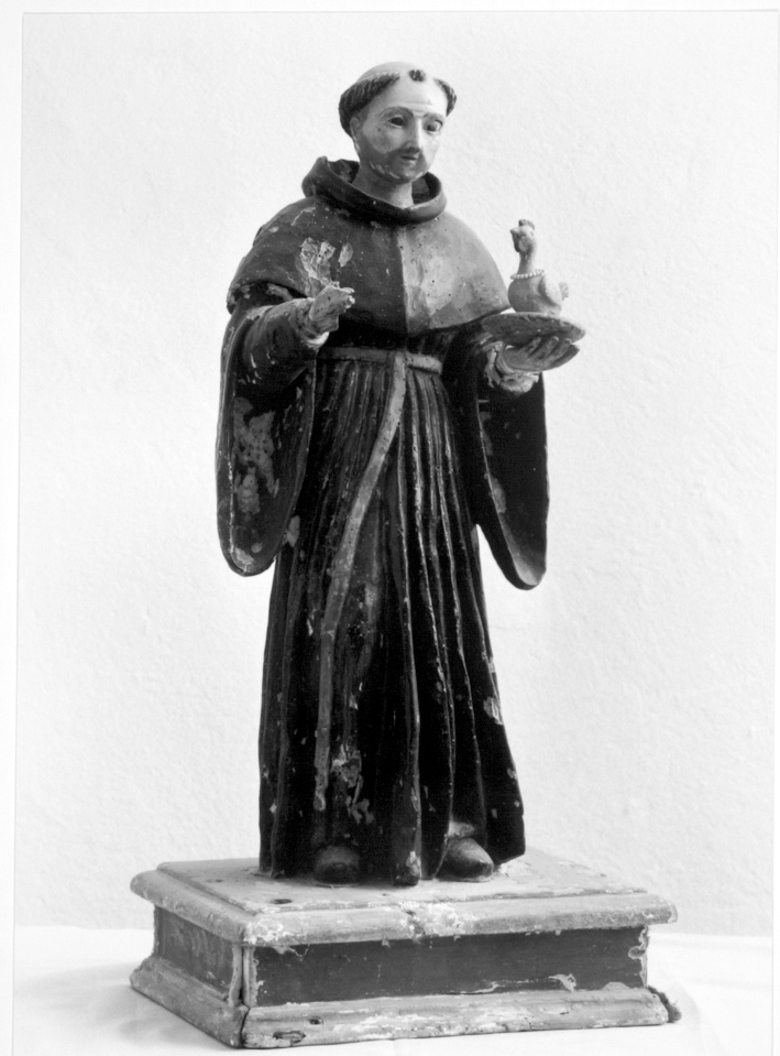 Santo francescano (?) (statua) - ambito sardo (secc. XVII/ XVIII)
