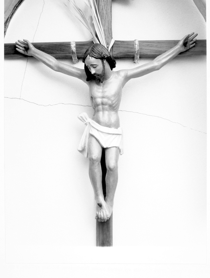 Cristo crocifisso (scultura) - ambito sardo (sec. XIX)