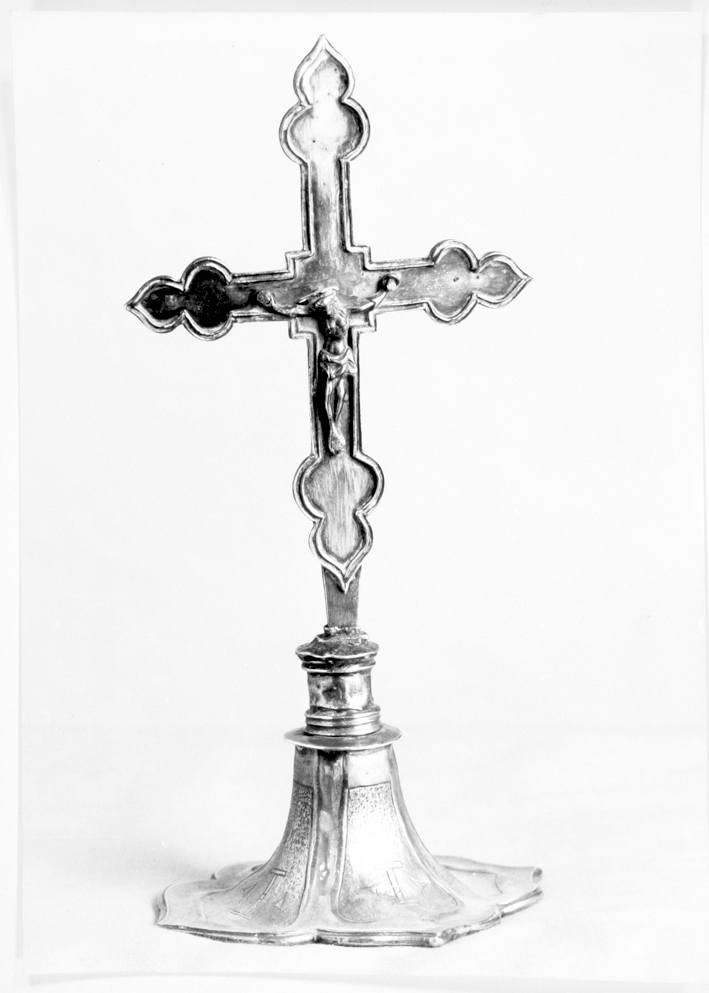 croce d'altare - bottega sarda (sec. XVI)