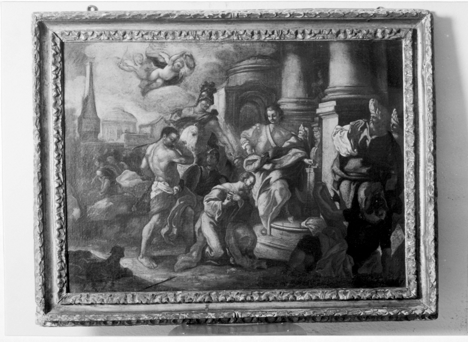 decapitazione di San Paolo (dipinto) di Diano Giacinto detto Pozzolano (attribuito) (prima metà sec. XVIII)
