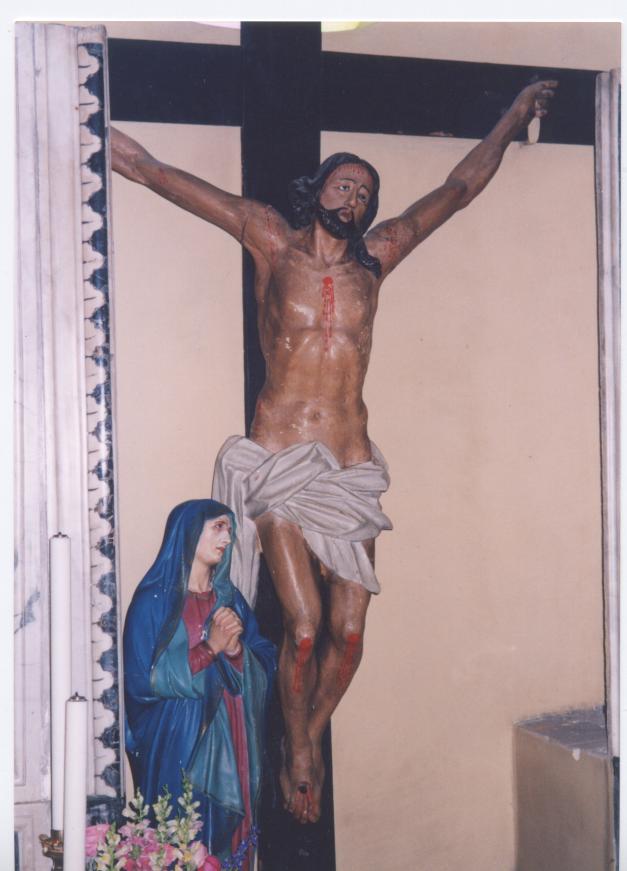 Cristo crocifisso (statua) - bottega sarda (sec. XVIII)