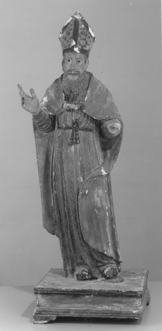 statua - bottega sarda (prima metà sec. XVII)