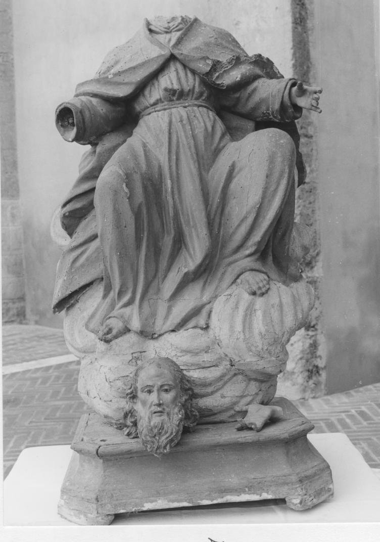 Dio Padre (statua, insieme) - bottega sarda (fine/inizio secc. XVII/ XVIII)