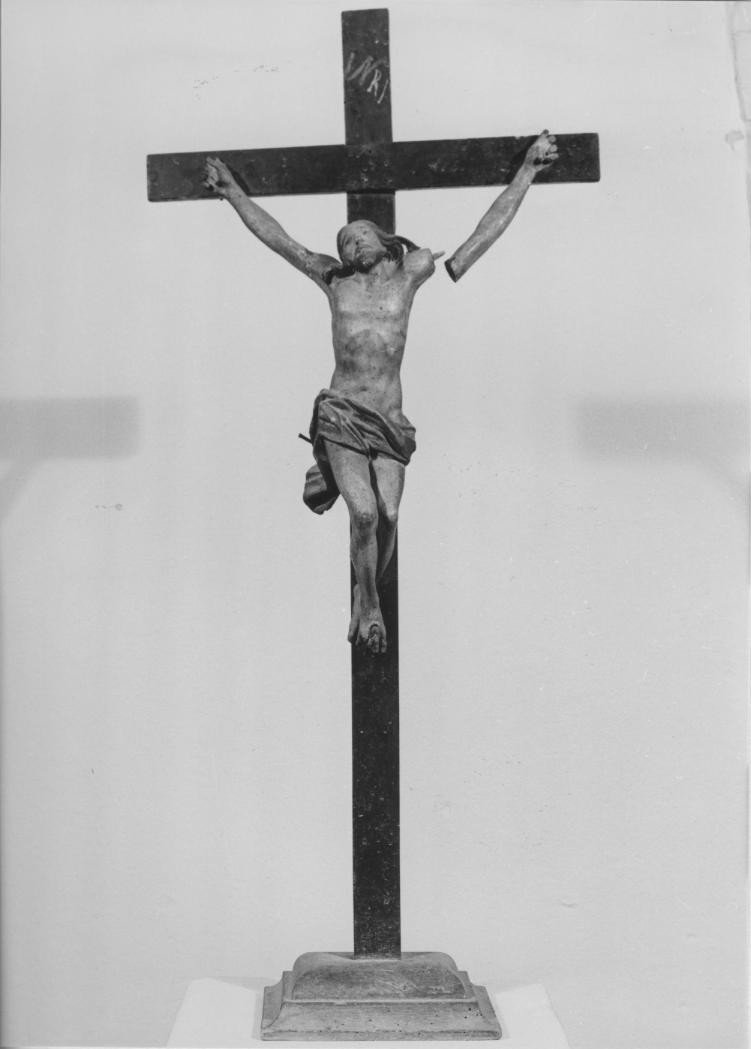 Cristo crocifisso (croce d'altare) - bottega sarda (sec. XVIII)